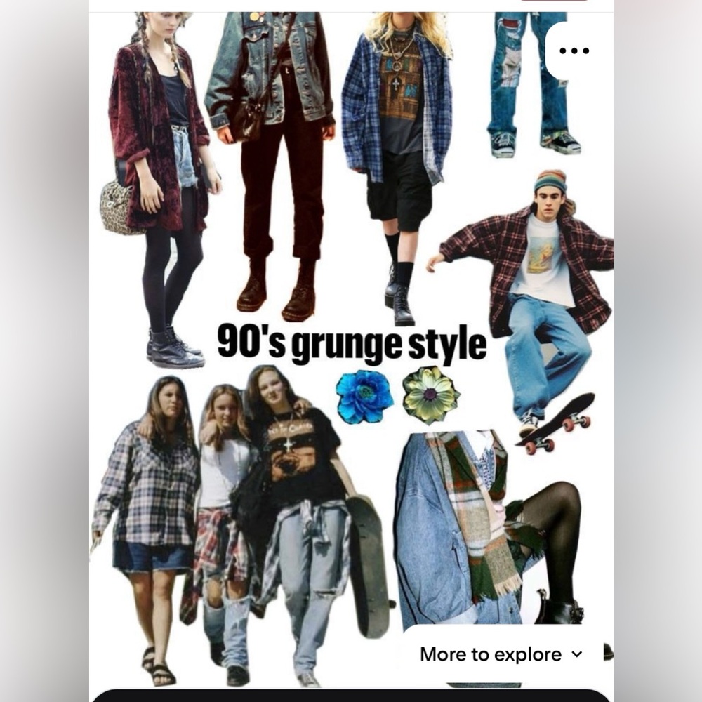 grunge style bundle 90s downtown girl